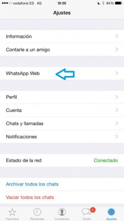 Imagen - WhatsApp Web ya está disponible para iPhone