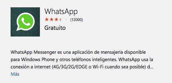 Imagen - Descarga WhatsApp para Windows Phone con nuevas funcionalidades
