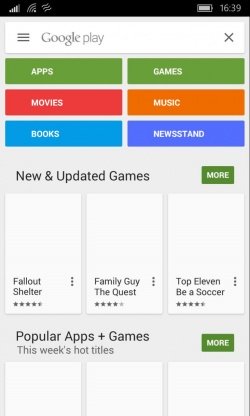 Imagen - Google Play llegar&aacute; a Windows 10