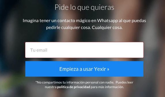 Imagen - P&iacute;dele lo que quieras a Yexir, el mayordomo de WhatsApp