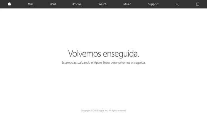 Imagen - Apple Store en mantenimiento ante la llegada de nuevos dispositivos
