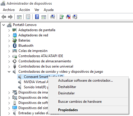 Imagen - Cómo recuperar el audio en Windows 10