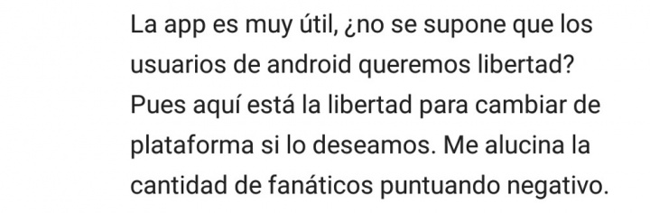 Imagen - La aplicaci&oacute;n para migrar de Android a iOS, blanco de las mofas en Google Play