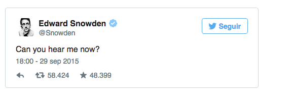Imagen - Edward Snowden aterriza en Twitter: @snowden
