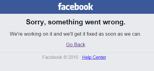 Imagen - Facebook tiene problemas de conexi&oacute;n