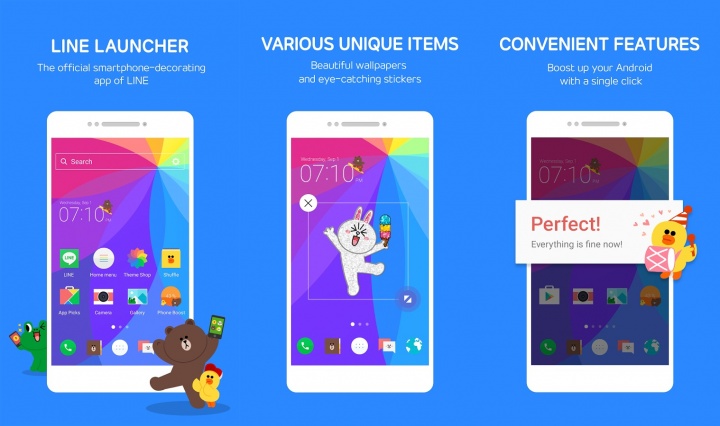 Imagen - Descarga Line Launcher para Android, la nueva app para personalizar la pantalla