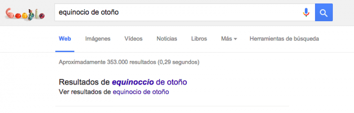 Imagen - Google celebra el equinoccio de oto&ntilde;o con un Doodle