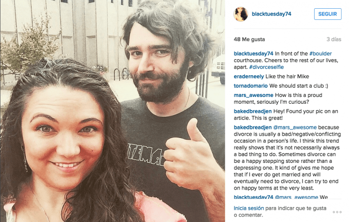 Imagen - Celebran con un selfie su divorcio y se hace viral