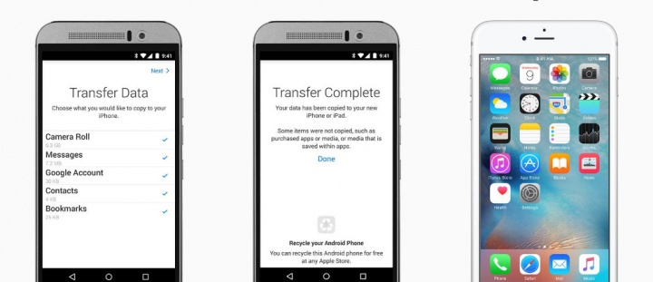 Imagen - La aplicaci&oacute;n para migrar de Android a iOS, blanco de las mofas en Google Play