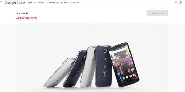 Imagen - Nexus 6 agotado, &iquest;para siempre?