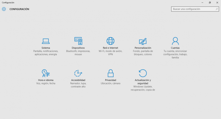 Imagen - El Panel de Control desaparecerá en Windows 10