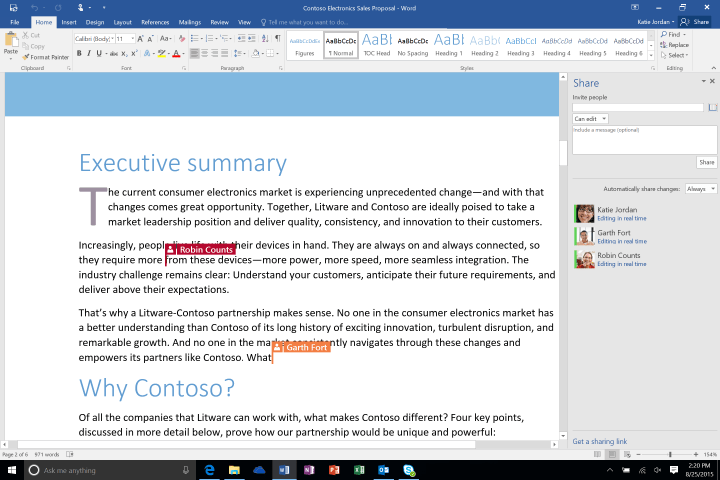 Imagen - Llega Office 2016 para todos los dispositivos con colaboración en tiempo real