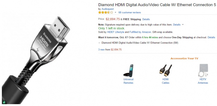 Imagen - &iquest;Vale la pena comprar un cable HDMI de precio elevado?