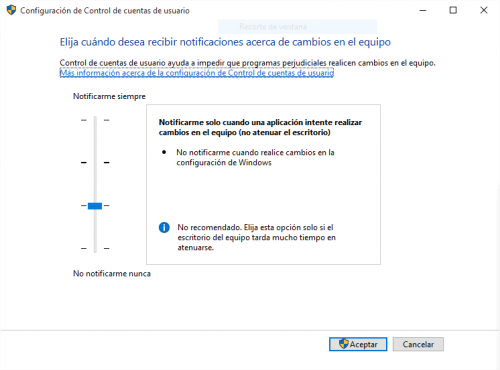 Imagen - El Control de cuentas de usuario (UAC) de Windows 10 causa problemas
