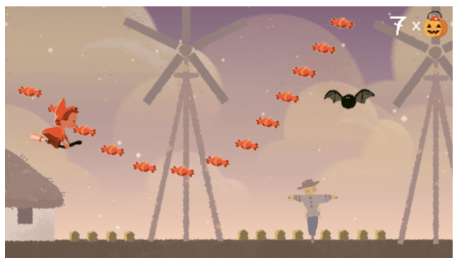 Imagen - Google celebra Halloween con un Doodle