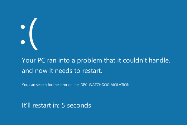 Imagen - Cómo solucionar el pantallazo &quot;DPC_WATCHDOG_VIOLATION BSOD&quot; en Windows 10