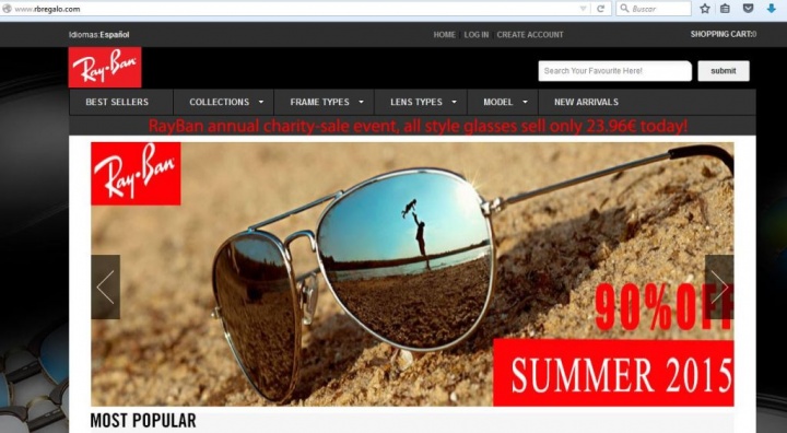 Imagen - Circula un evento en Facebook que ofrece falsas ofertas en Ray-Ban