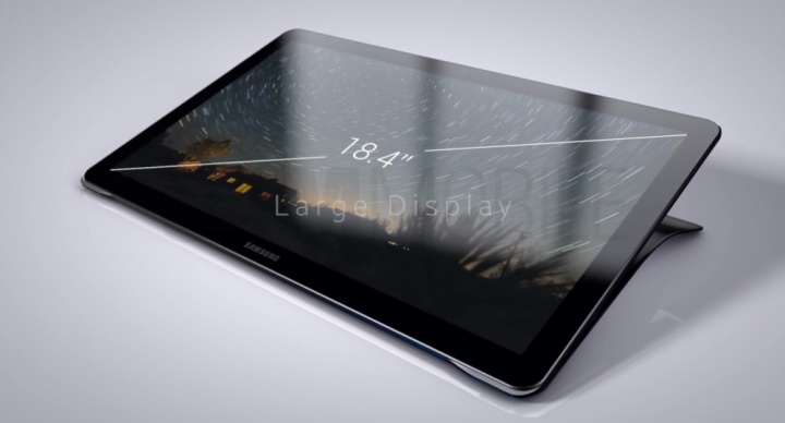 Imagen - Filtradas im&aacute;genes de la tablet Galaxy View de 18,4 pulgadas