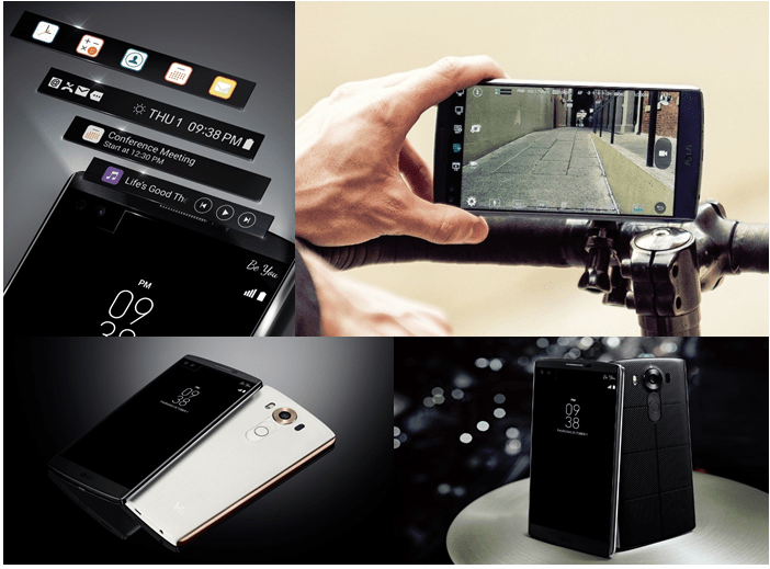 Imagen - LG V10, el móvil con dos pantallas