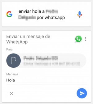 Imagen - C&oacute;mo enviar WhatsApp por voz gracias a Google Now