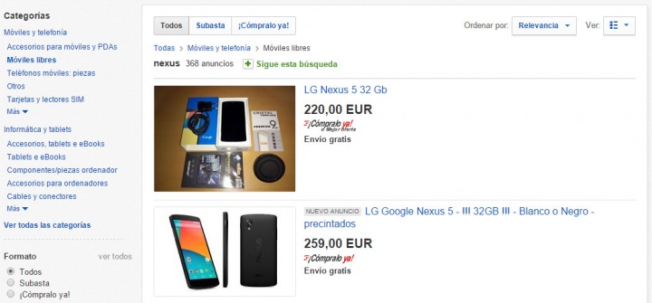 Imagen - 6 sitios donde comprar el Nexus de segunda mano