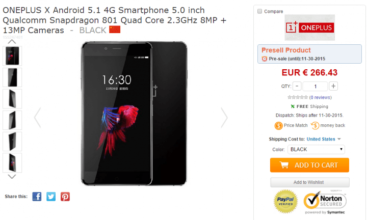 Imagen - OnePlus X se podr&aacute; comprar sin invitaci&oacute;n