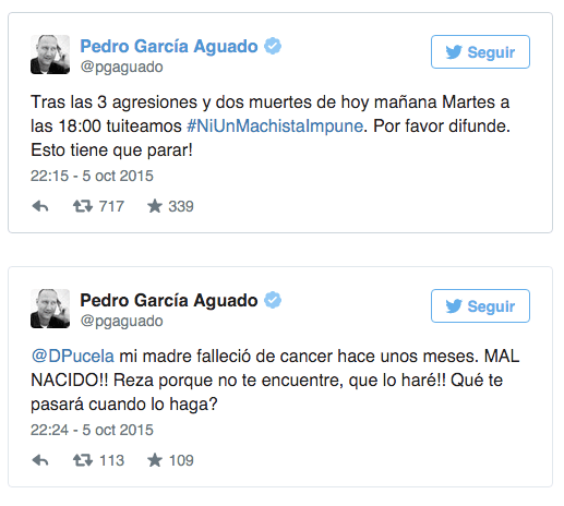 Imagen - Pedro Garc&iacute;a Aguado de "Hermano mayor" pone en su sitio a un troll de Twitter
