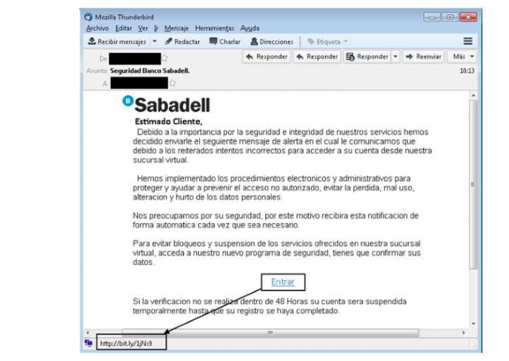 Imagen - Cuidado con las falsas webs de Banco Sabadell