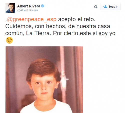 Imagen - Greenpeace se vuelve viral por convertir a los políticos en niños