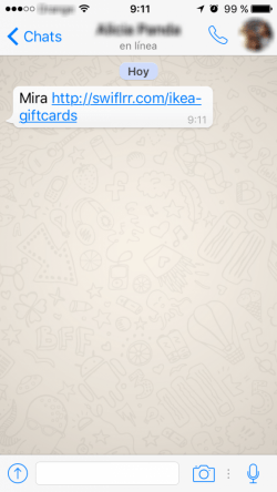 Imagen - Cuidado con los cupones de descuento de Ikea en WhatsApp