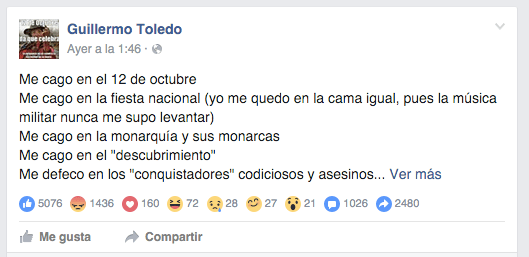 Imagen - Frank Cuesta y Soldado responden a Willy Toledo