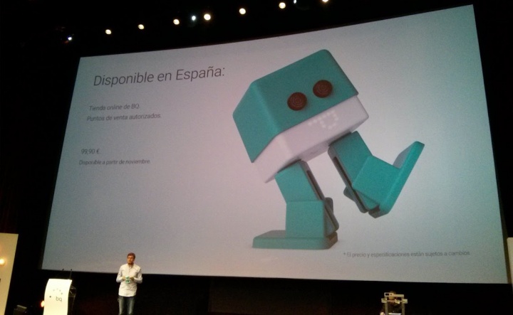 Imagen - Zowi, el nuevo juguete inteligente de bq, no s&oacute;lo para ni&ntilde;os