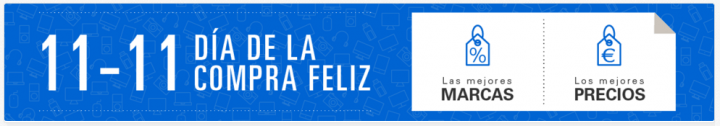 Imagen - Día de la compra feliz en eBay: ofertas hoy 11 -11