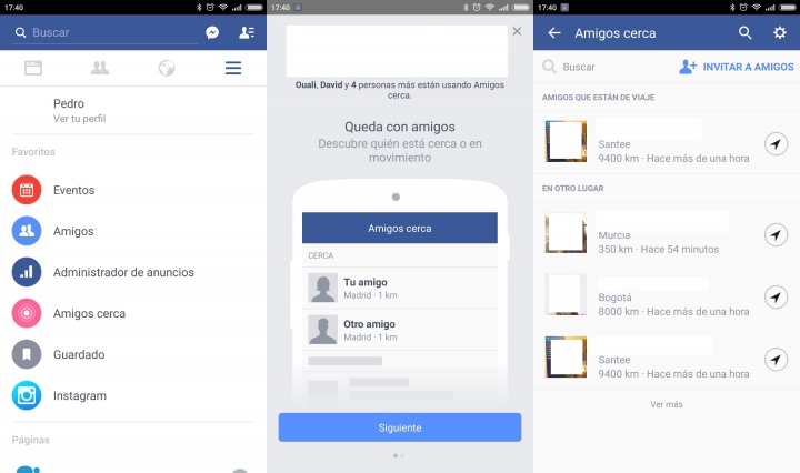 Imagen - &iquest;Qu&eacute; es "Amigos cerca" en Facebook?