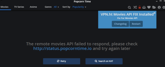 Imagen - Popcorn Time vuelve: no ha sido cerrado