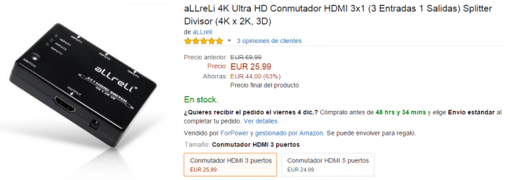 Imagen - Ofertas previas al Cyber Monday en Amazon