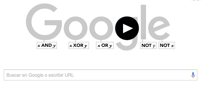 Imagen - Google recuerda a George Boole con un Doodle