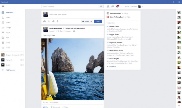 Imagen - Descarga Facebook para Windows 10