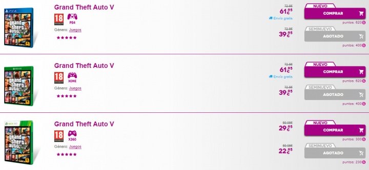 Imagen - D&oacute;nde comprar el GTA 5 m&aacute;s barato