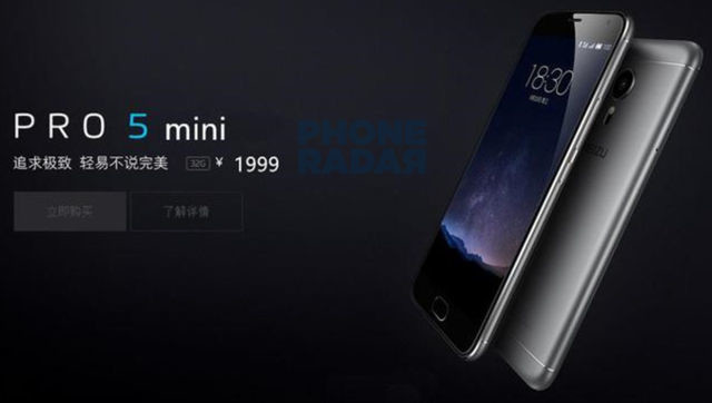 Imagen - Se filtra el Meizu Pro 5 Mini: conoce los detalles