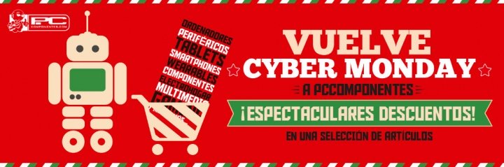 Imagen - PC Componentes celebra el Cyber Monday con ofertas
