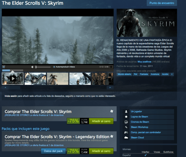 Imagen - Conoce las rebajas de Steam para oto&ntilde;o