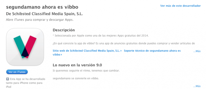 Imagen - Segundamano cambia de nombre a Vibbo