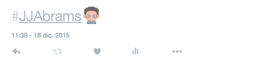 Imagen - Twitter a&ntilde;ade un nuevo emoji en el estreno de Star Wars