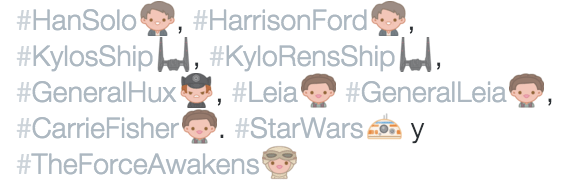 Imagen - Twitter a&ntilde;ade un nuevo emoji en el estreno de Star Wars