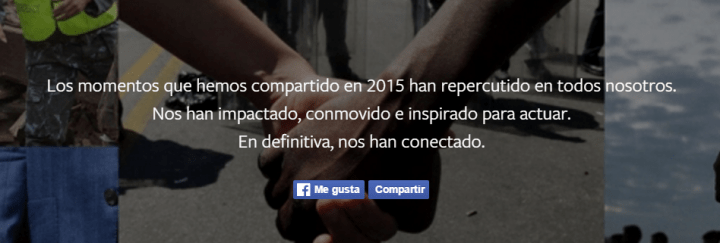 Imagen - El resumen del a&ntilde;o 2015 seg&uacute;n Facebook