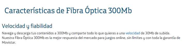 Imagen - Movistar ofrecerá 300 megas simétricos a partir de febrero