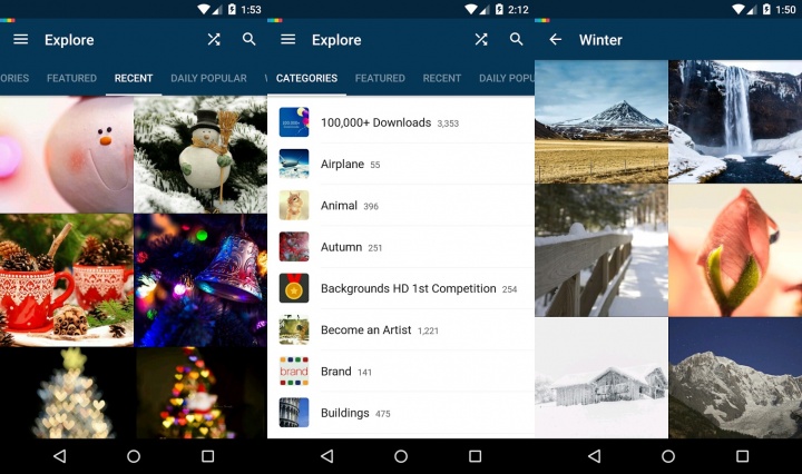 Imagen - 7 apps para descargar fondos para Android