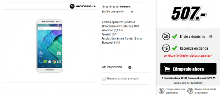 Imagen - Dónde comprar el Moto X Style