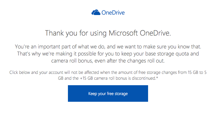 Imagen - Recupera los 15GB gratis de OneDrive antes del 31 de enero
